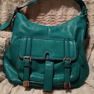Urban expressions emerald grewn handbag purse hobo